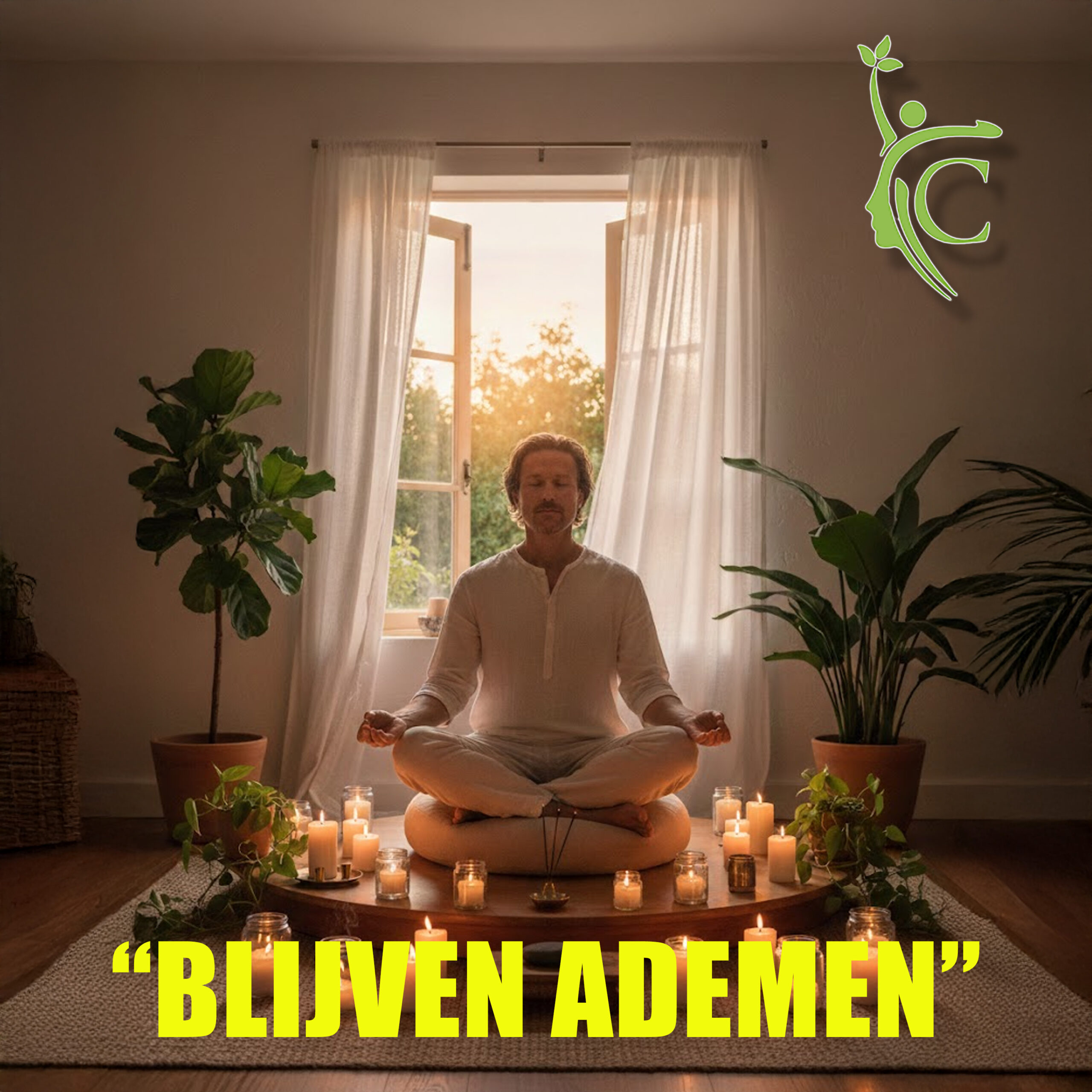 Blijven Ademen – geleide meditatie met focus op ademhaling en rust