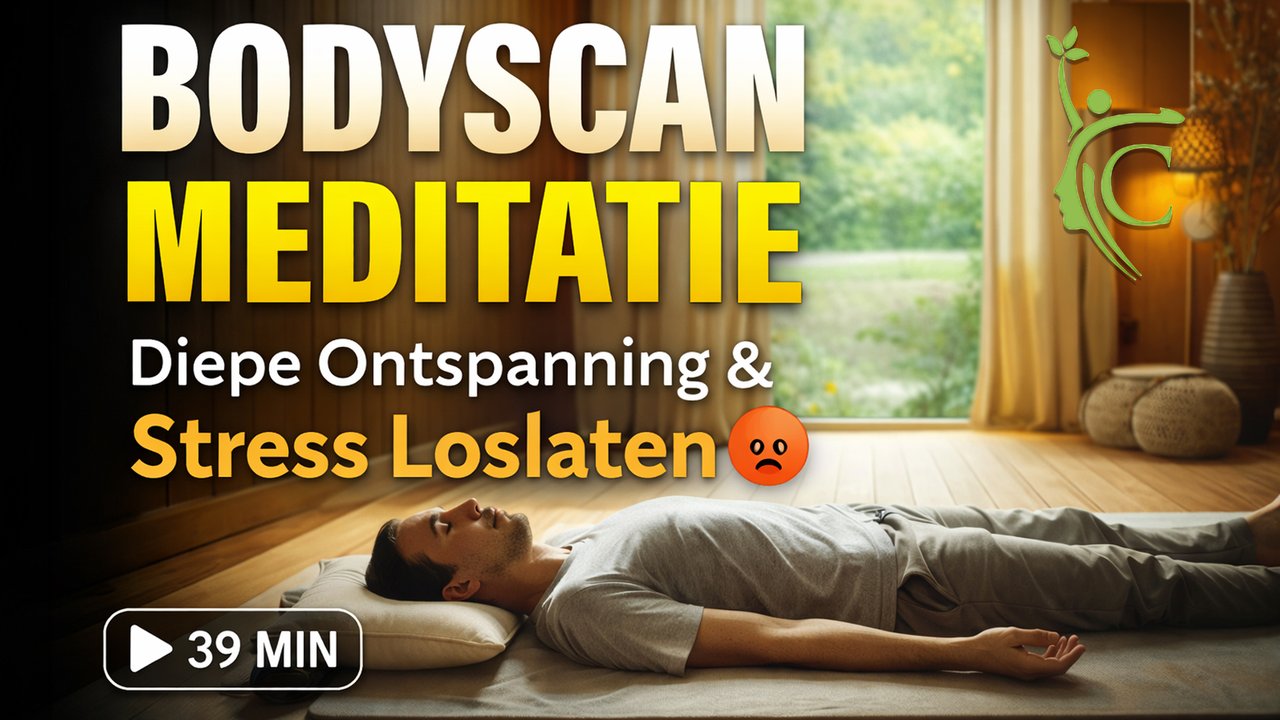 Bodyscan meditatie – diepe ontspanning en stress loslaten