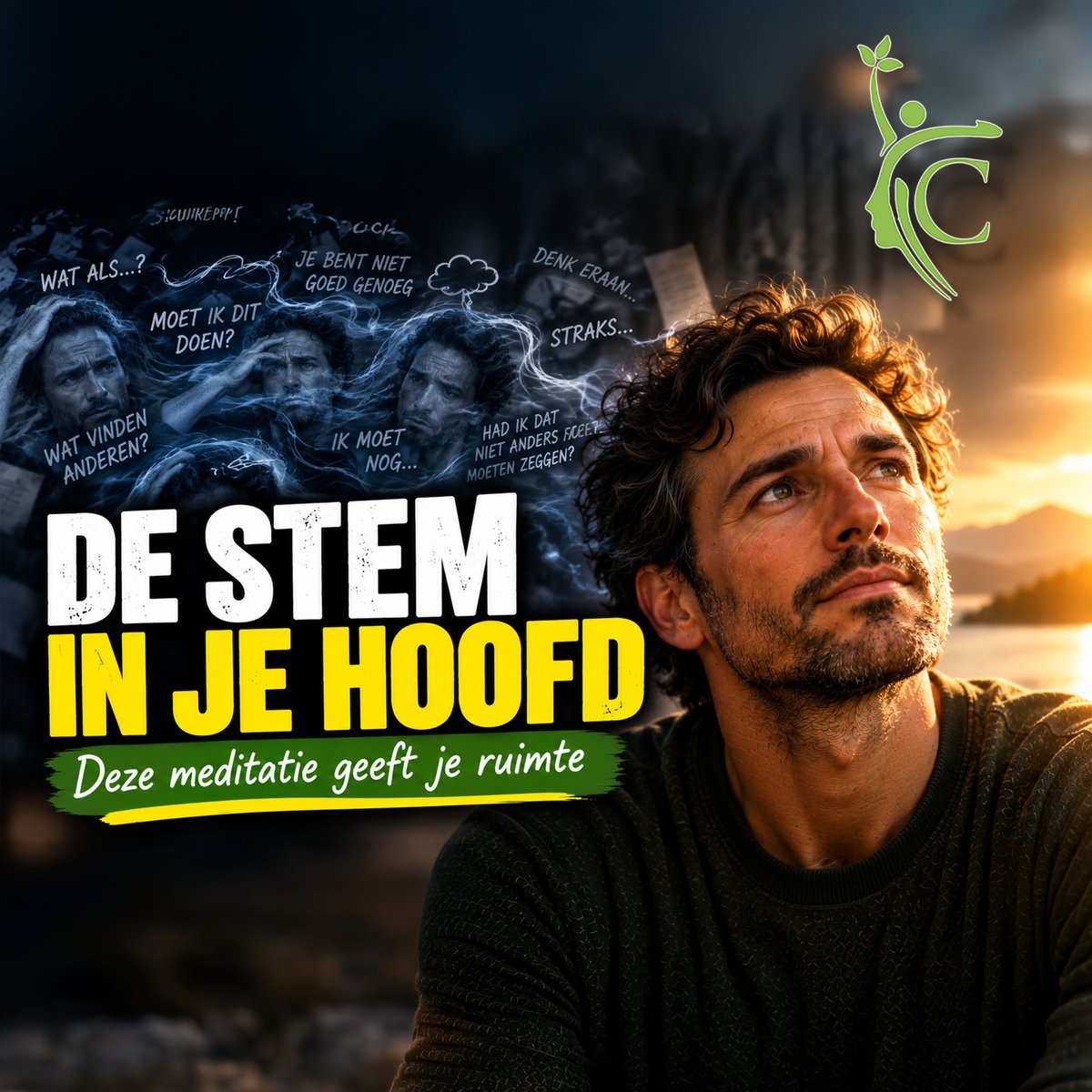 De stem in je hoofd – geleide meditatie om gedachten te observeren