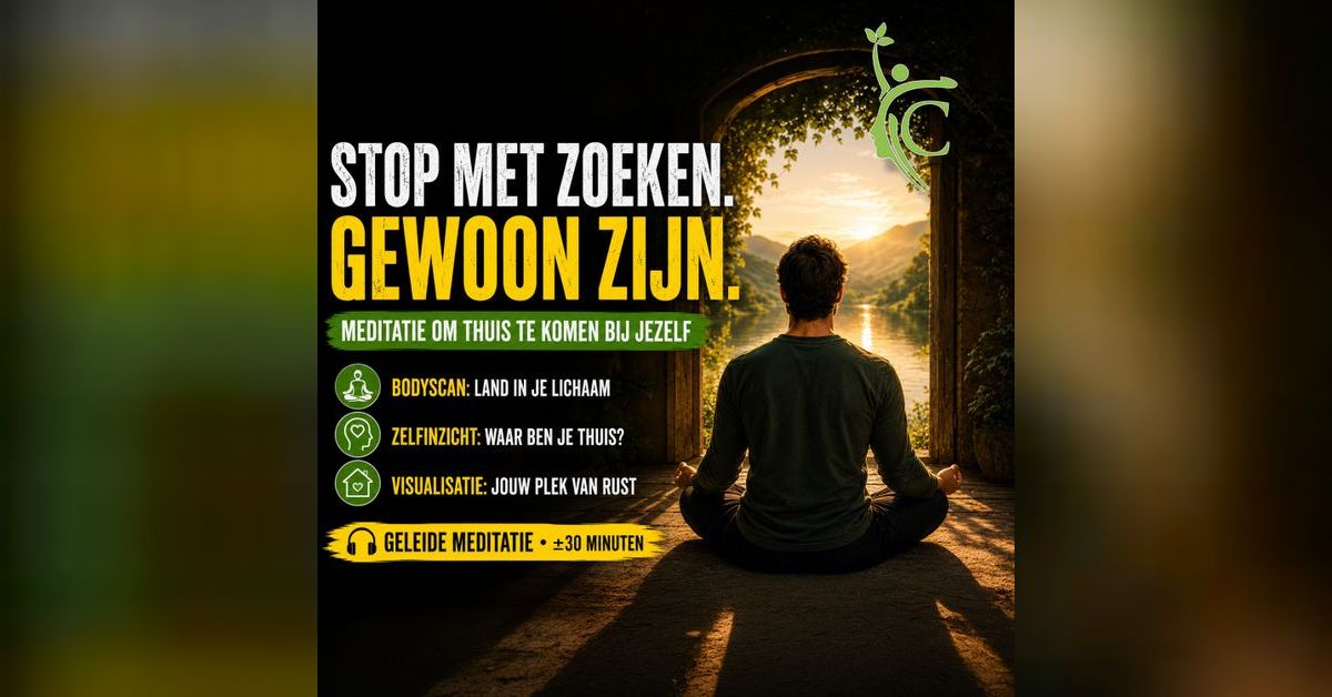 Je bent al thuis – Bodyscan, Inzicht & Visualisatie in Één Sessie